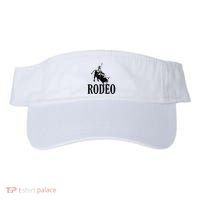 Rodeo Bull Rider Cowboy Riding A Bull At The Rodeo Visor thumb 0