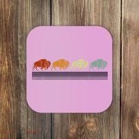 Retro Buffalo Coaster thumb 0