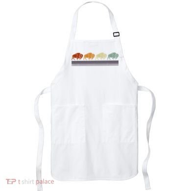 Retro Buffalo Apron
