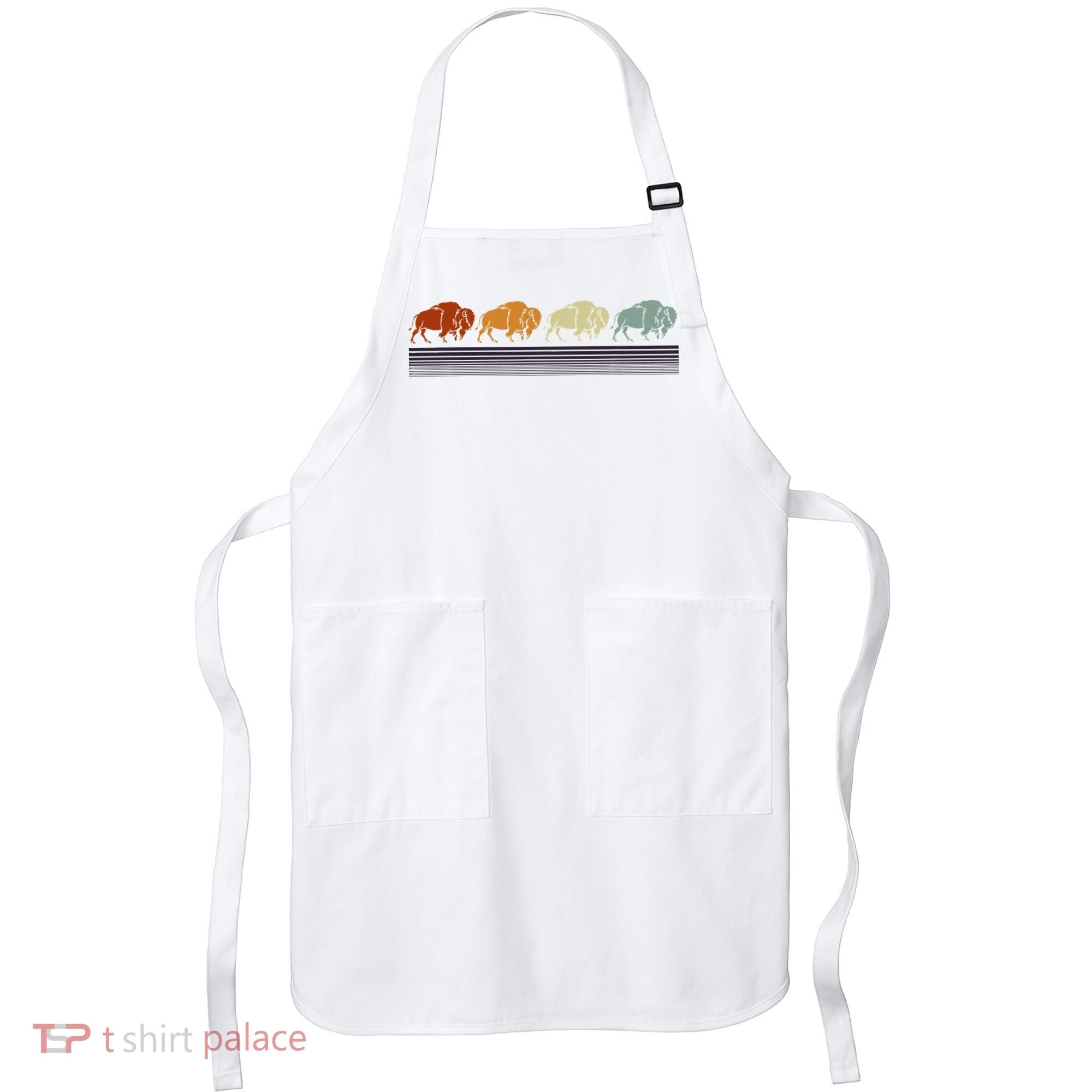 Retro Buffalo Apron