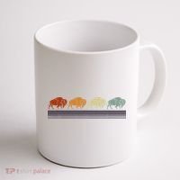 Retro Buffalo Coffee Mug thumb 1