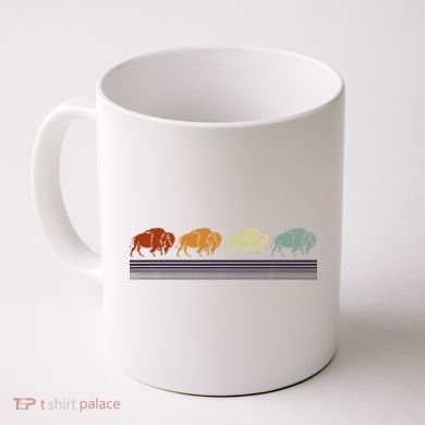 Retro Buffalo Coffee Mug