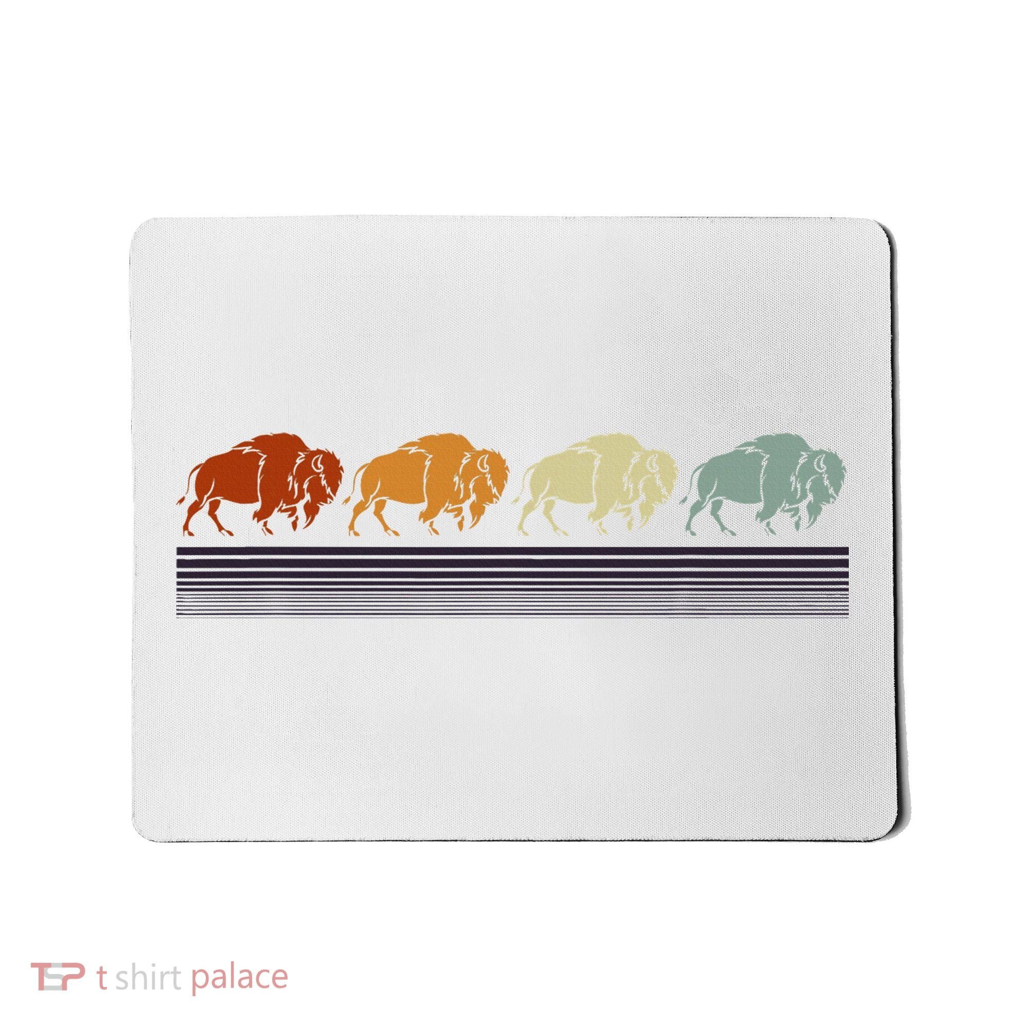 Retro Buffalo Mousepad