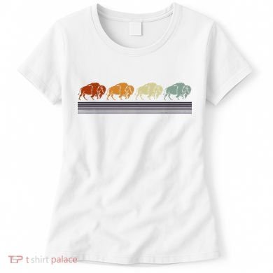 Retro Buffalo Women's T-Shirt