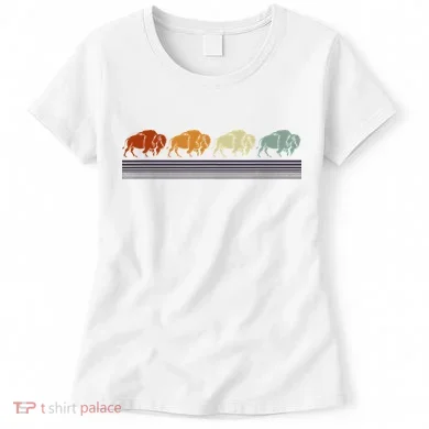 Retro Buffalo Women's T-Shirt