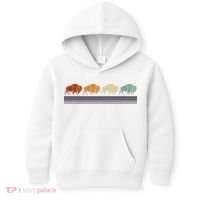 Retro Buffalo Kids Hoodie thumb 0