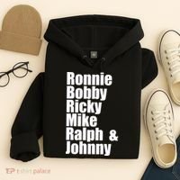 Ronnie Bobby Ricky Mike Ralph And Johnny Hoodie thumb 4