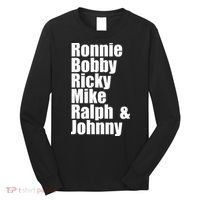 Ronnie Bobby Ricky Mike Ralph And Johnny Long Sleeve Shirt thumb 0