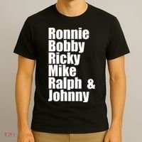Ronnie Bobby Ricky Mike Ralph And Johnny T-Shirt thumb 3