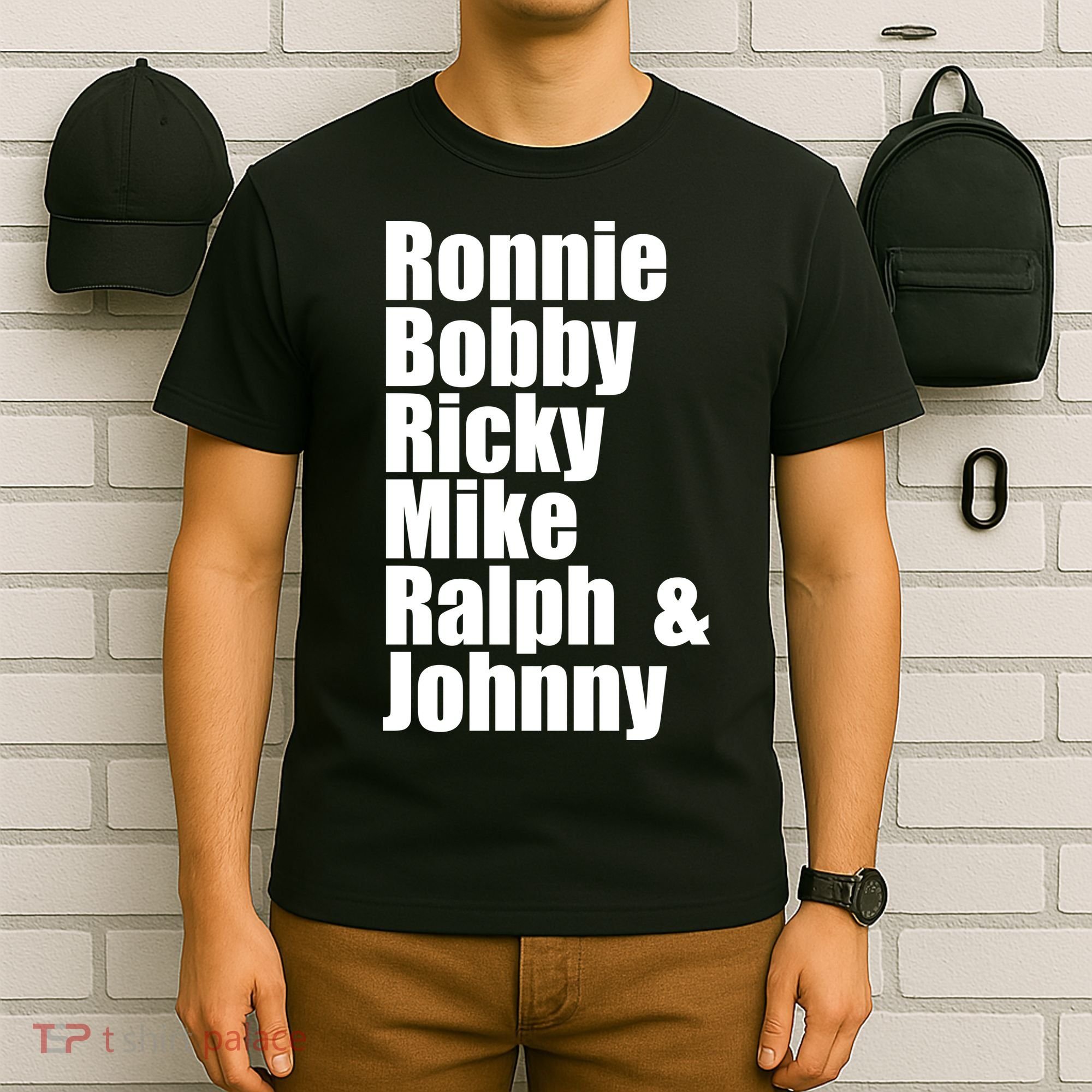 Ronnie Bobby Ricky Mike Ralph And Johnny T-Shirt