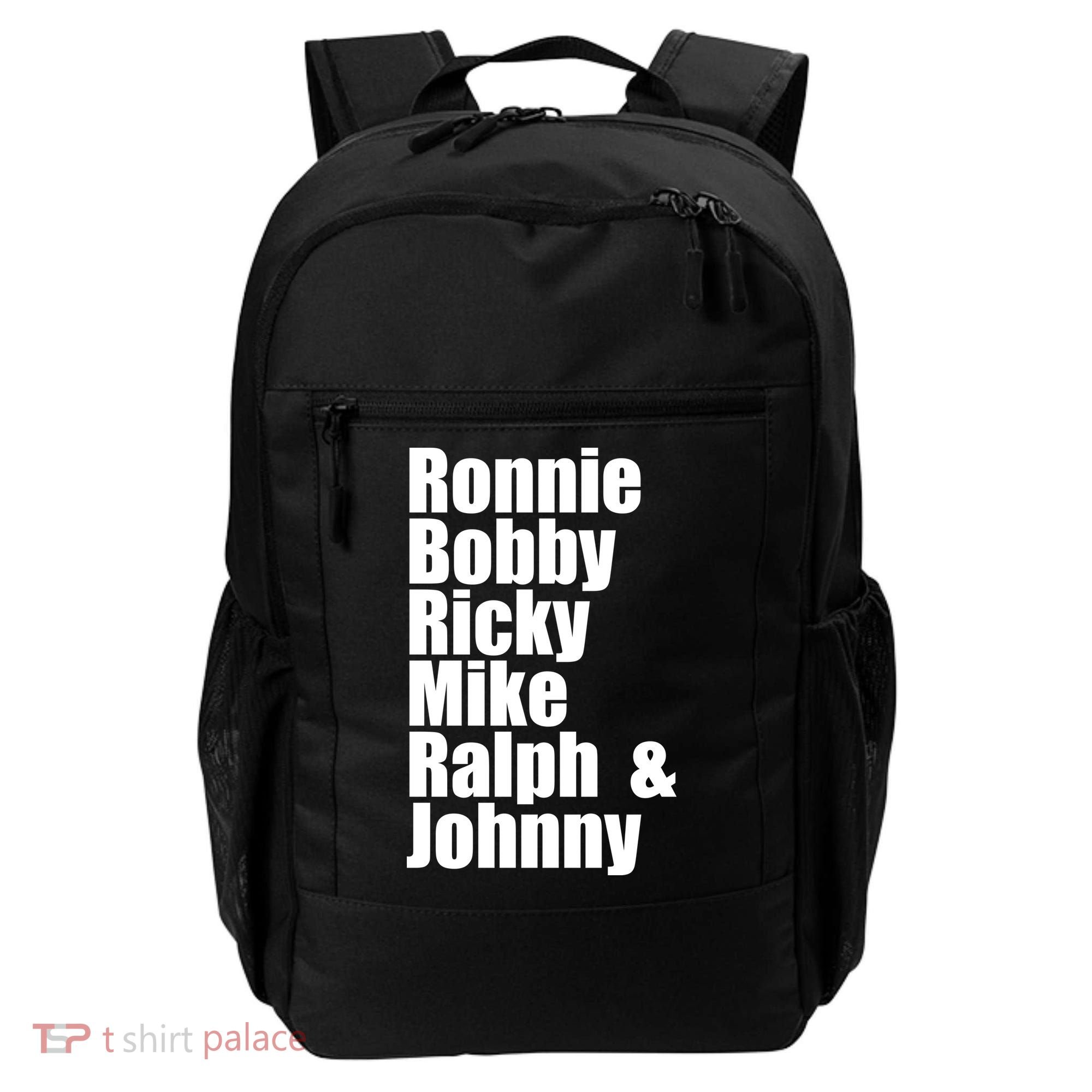 Ronnie Bobby Ricky Mike Ralph And Johnny Backpack