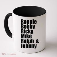 Ronnie Bobby Ricky Mike Ralph And Johnny Coffee Mug thumb 0