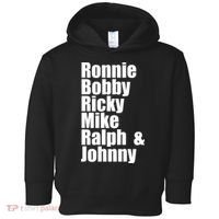Ronnie Bobby Ricky Mike Ralph And Johnny Toddler Hoodie thumb 0