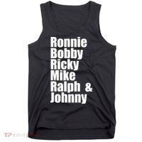 Ronnie Bobby Ricky Mike Ralph And Johnny Tank Top thumb 0