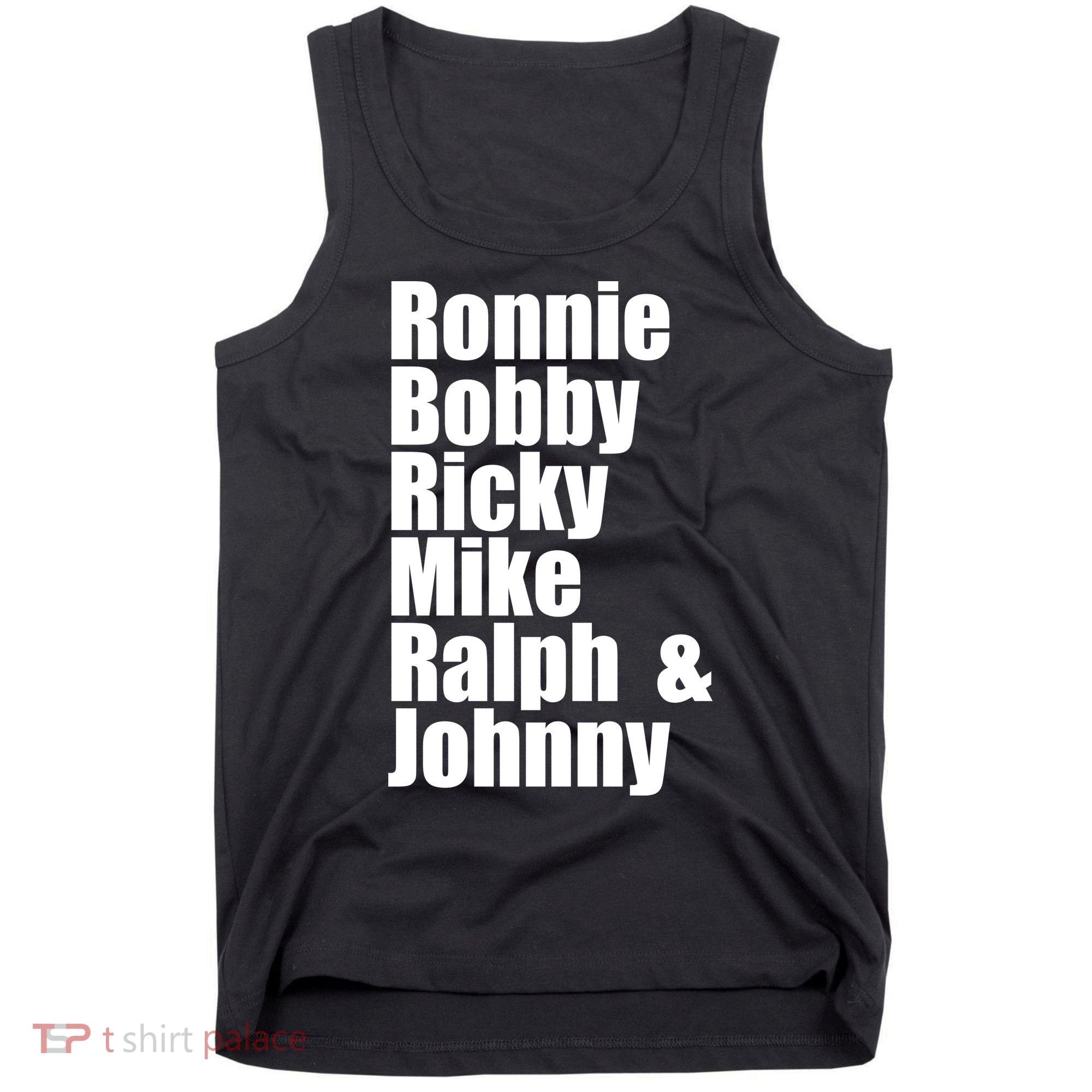 Ronnie Bobby Ricky Mike Ralph And Johnny Tank Top