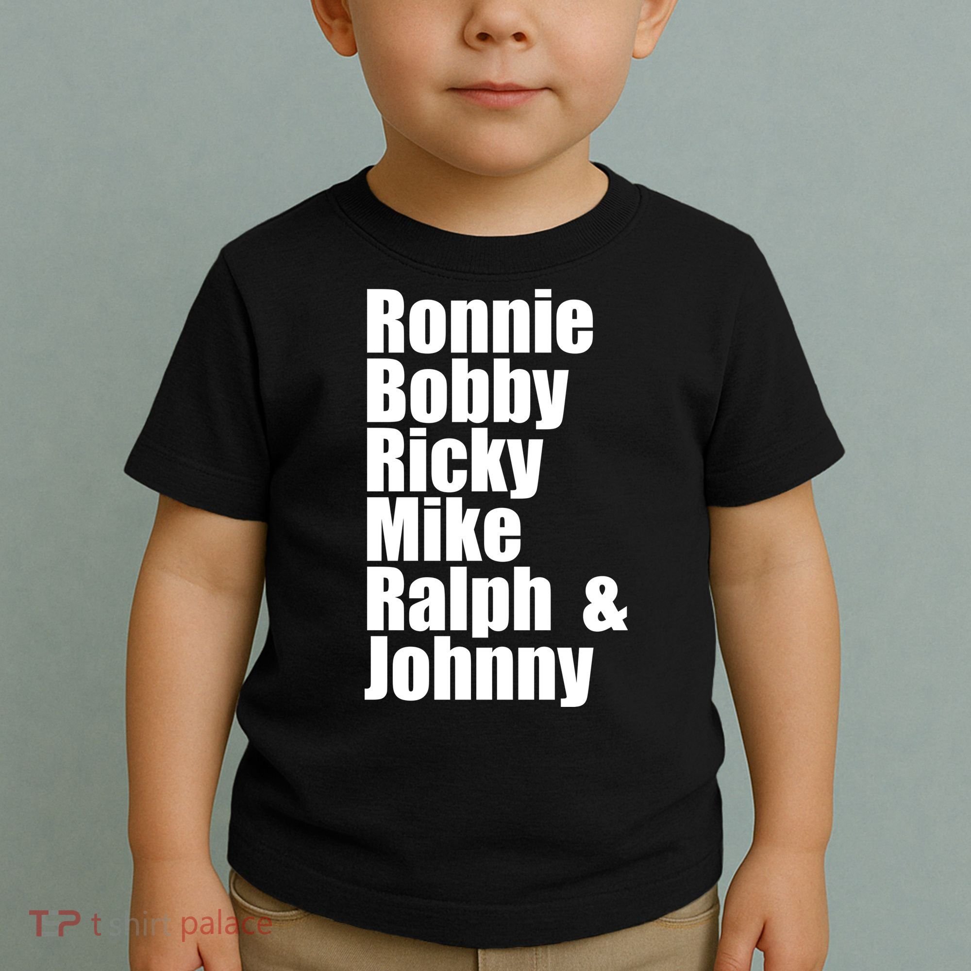 Ronnie Bobby Ricky Mike Ralph And Johnny Toddler T-Shirt