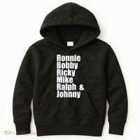 Ronnie Bobby Ricky Mike Ralph And Johnny Kids Hoodie thumb 0