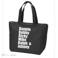 Ronnie Bobby Ricky Mike Ralph And Johnny Tote Bag thumb 3