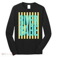 River Babe Retro Stripes Sunshine Long Sleeve Shirt thumb 0