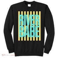 River Babe Retro Stripes Sunshine Sweatshirt thumb 0