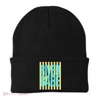 River Babe Retro Stripes Sunshine Beanie thumb 0