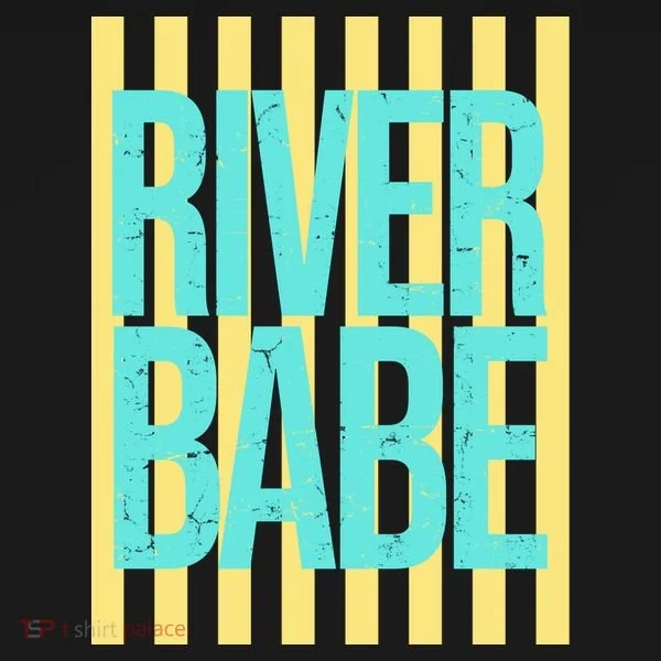 River Babe Retro Stripes Sunshine Toddler Hoodie