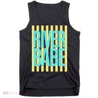 River Babe Retro Stripes Sunshine Tank Top thumb 0