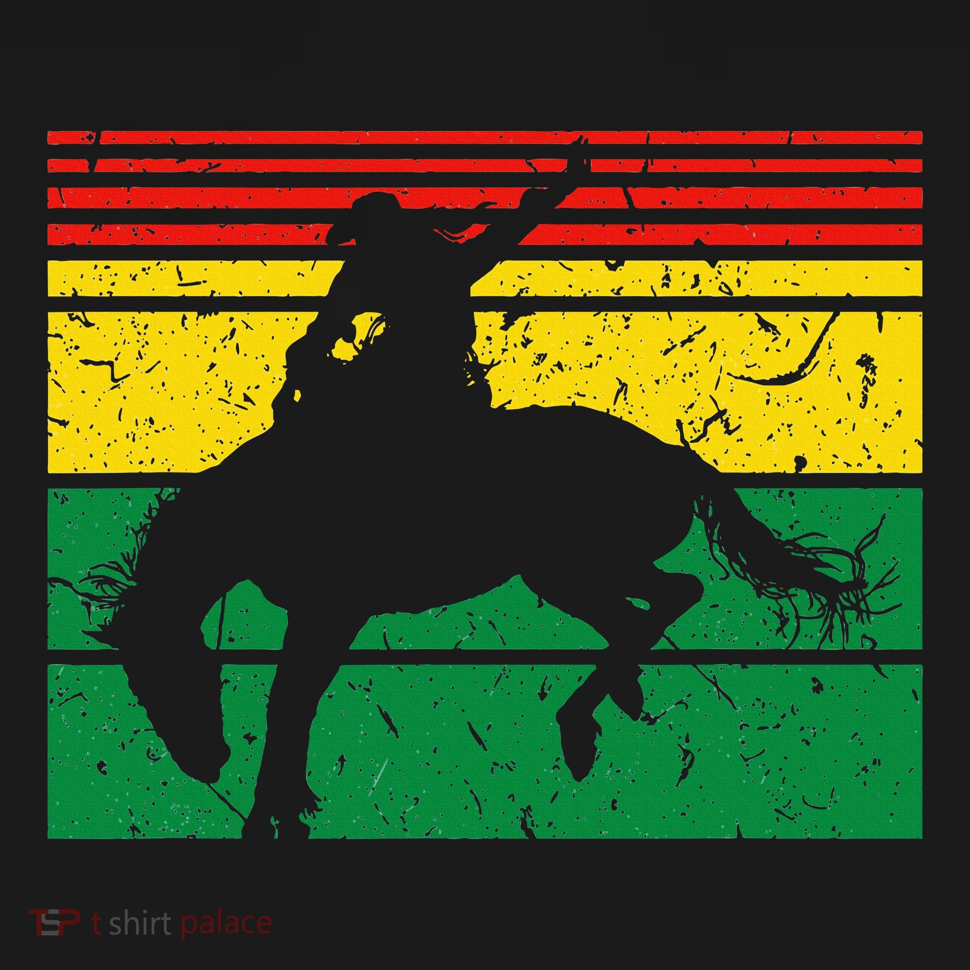 Rodeo Bronc Riding African American Cowgirl Graphic Visor