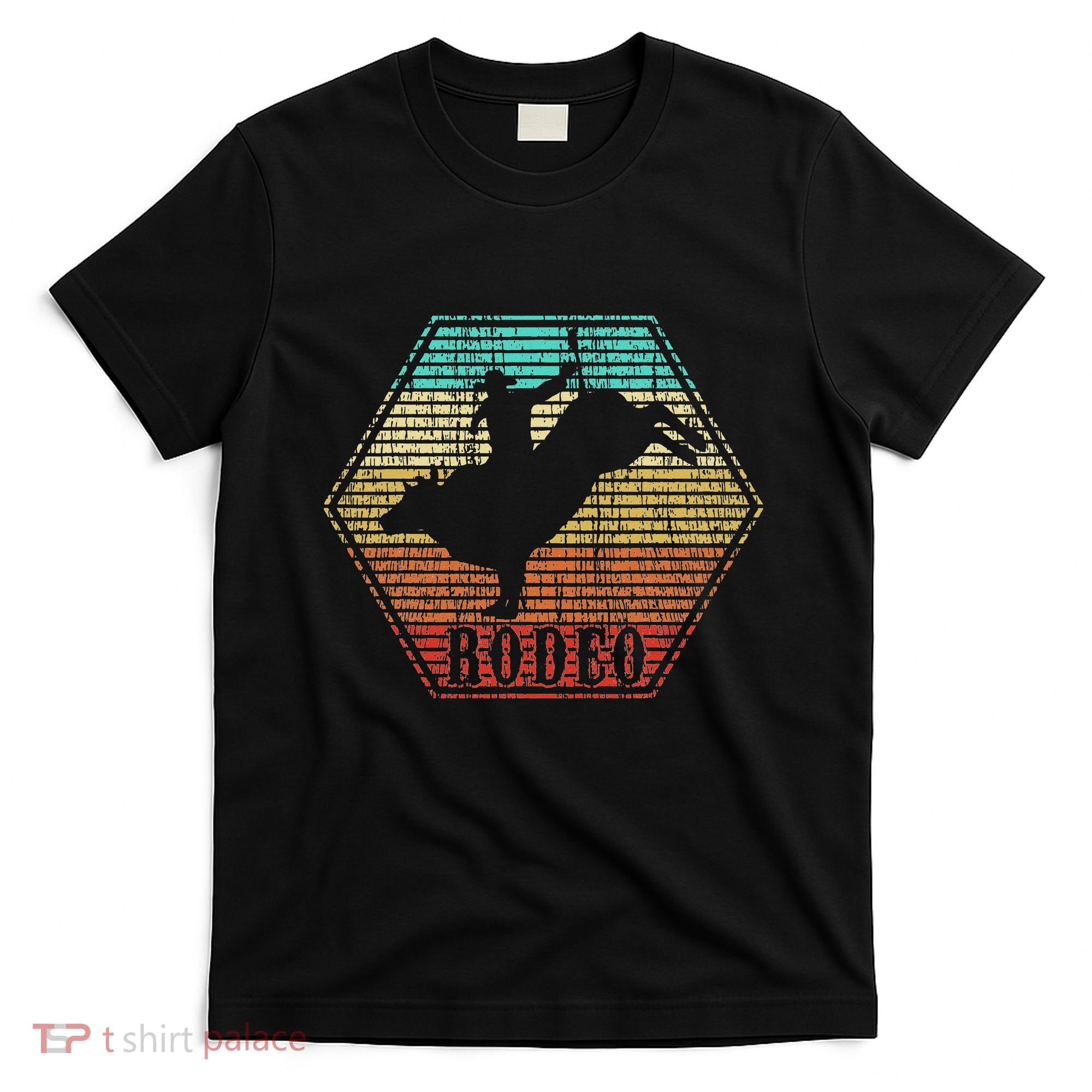 Rodeo Bull Riding Vintage Cowboy T-Shirt