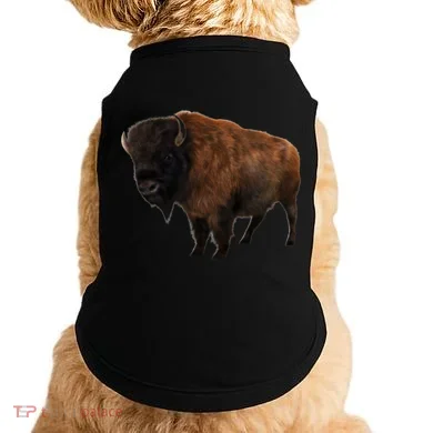 Realistic Bison Doggie Tank