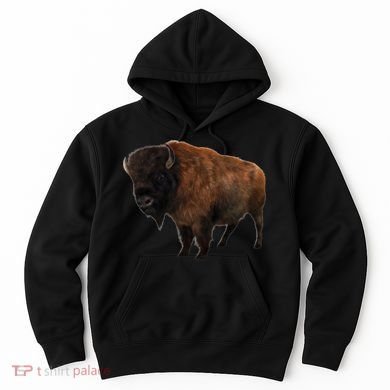 Realistic Bison Hoodie