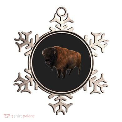 Realistic Bison Ornament