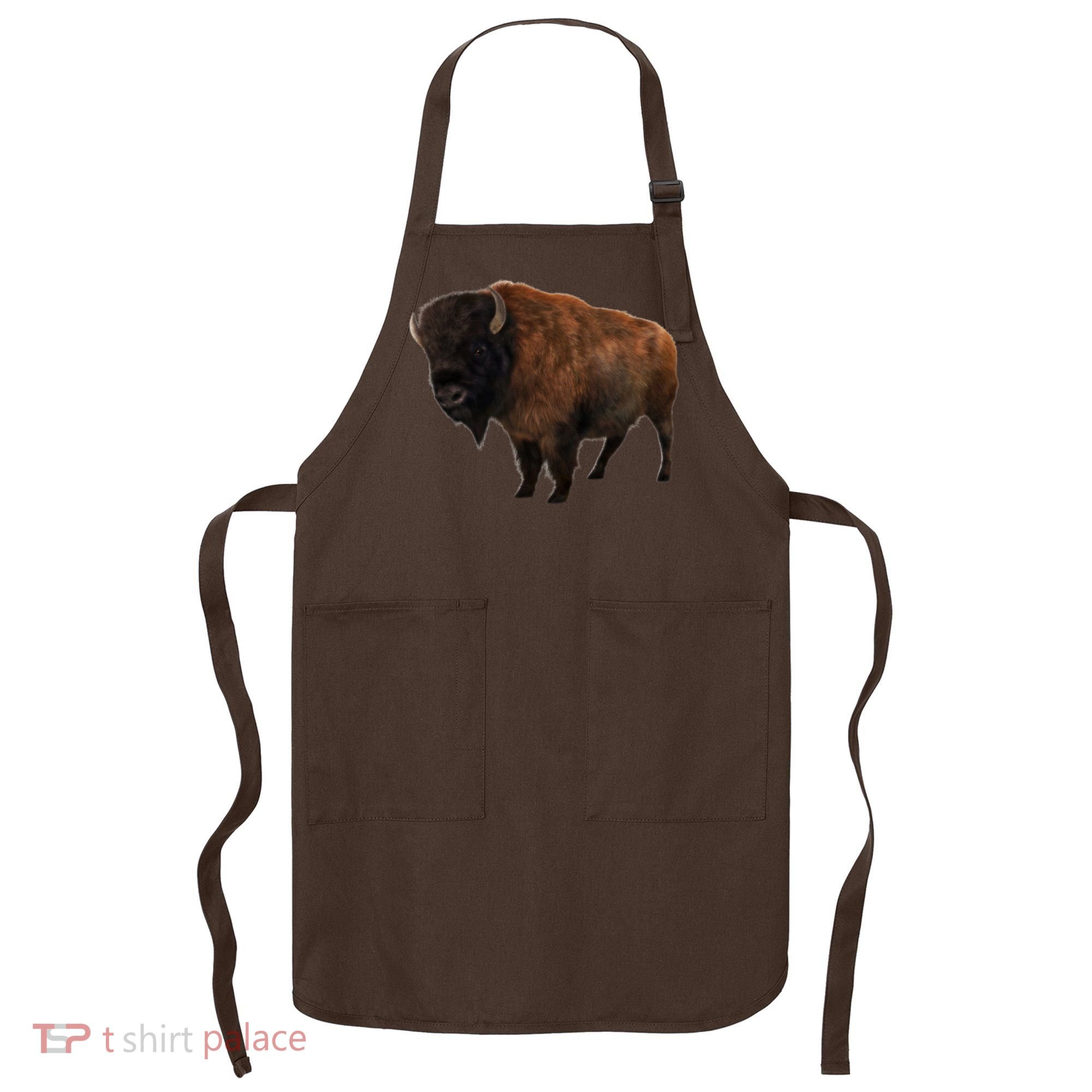 Realistic Bison Apron