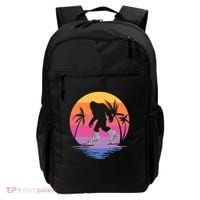 Retro Bigfoot Roller Skating Sasquatch 80s 90s Skater Cool Gift Backpack thumb 0