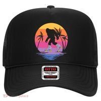 Retro Bigfoot Roller Skating Sasquatch 80s 90s Skater Cool Gift Hat thumb 0