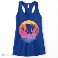 Retro Bigfoot Roller Skating Sasquatch 80s 90s Skater Cool Gift Women's Tank Top thumb 0