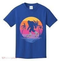 Retro Bigfoot Roller Skating Sasquatch 80s 90s Skater Cool Gift Kids T-Shirt thumb 0