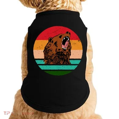 Retro Bear Doggie Tank