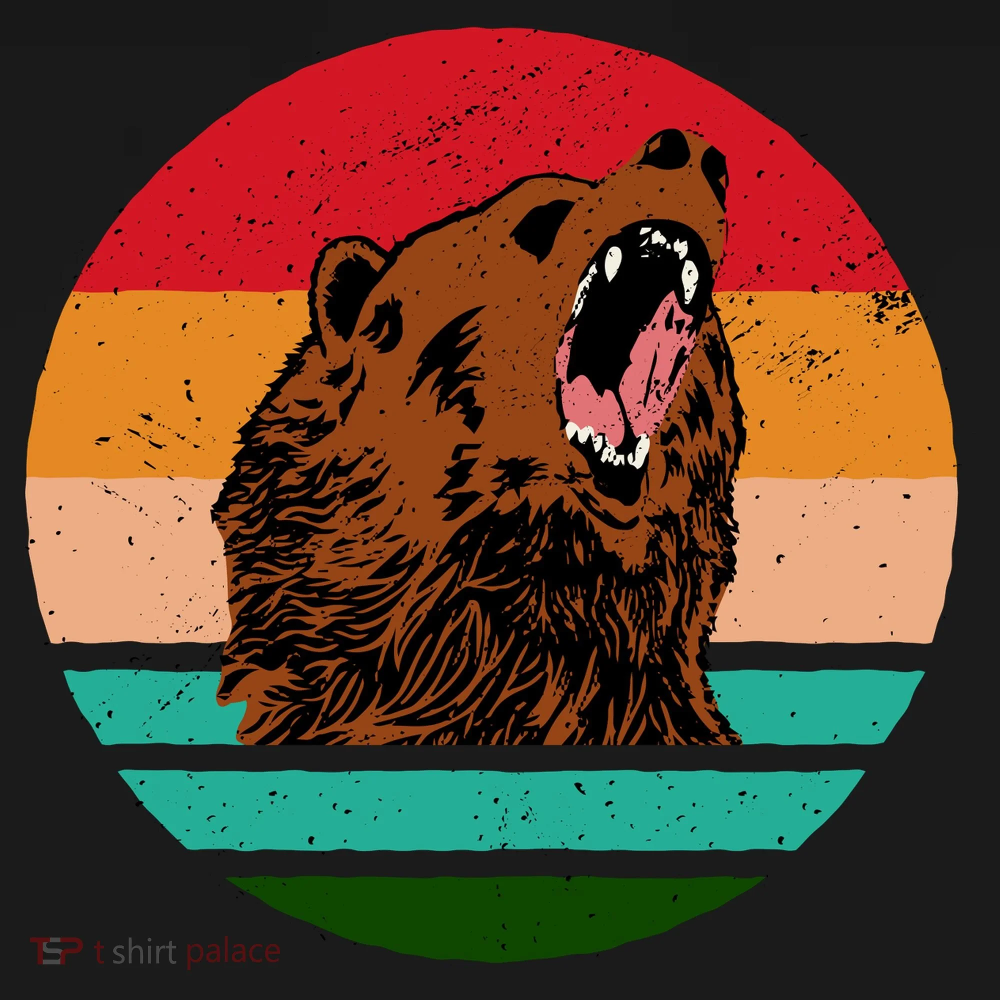 Retro Bear Doggie Tank
