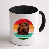 Retro Bear Coffee Mug thumb 1