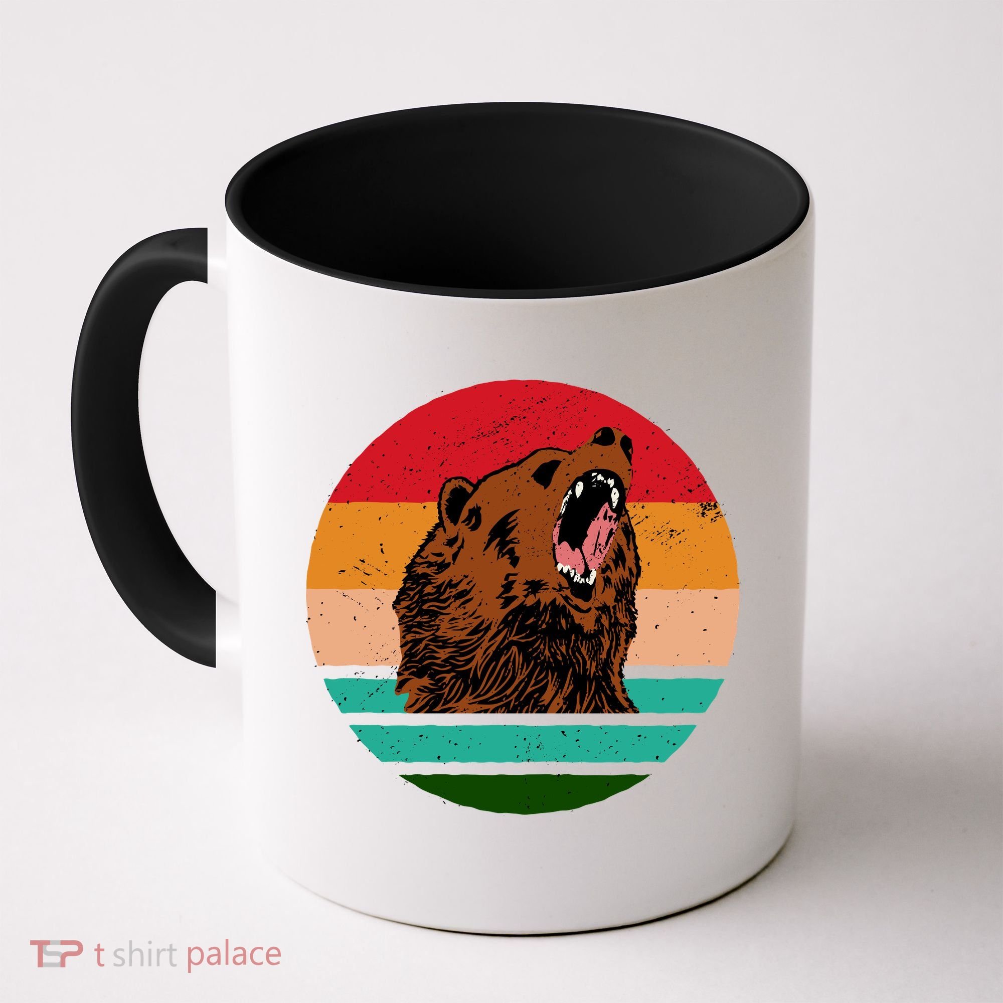 Retro Bear Coffee Mug