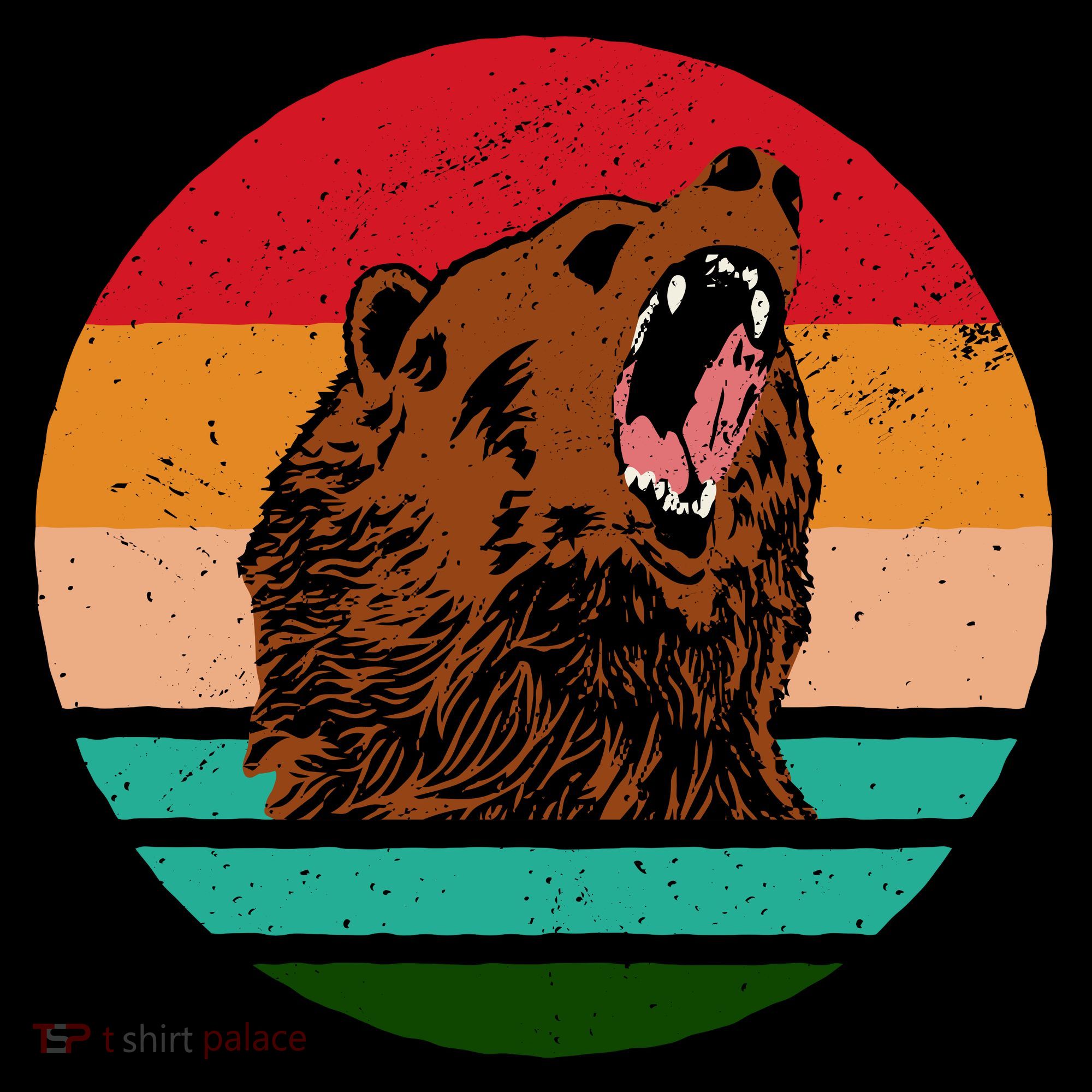 Retro Bear Coffee Mug