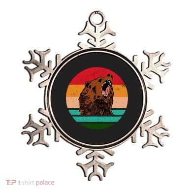 Retro Bear Ornament