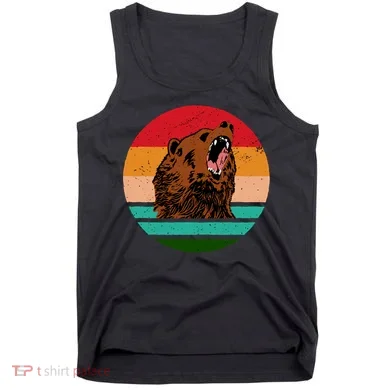 Retro Bear Tank Top