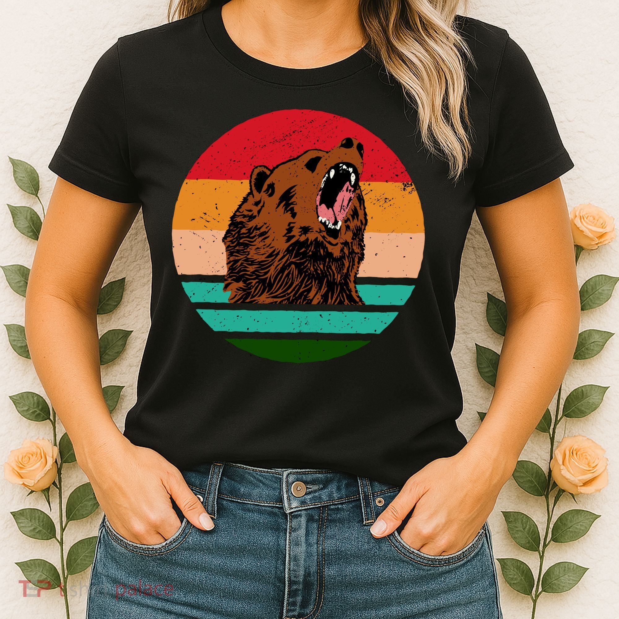 Retro Bear Women's T-Shirt
