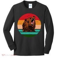 Retro Bear Kids Long Sleeve Shirt thumb 0
