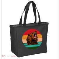 Retro Bear Tote Bag thumb 2