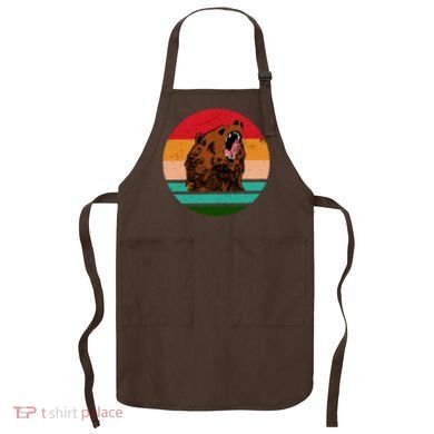 Retro Bear Apron