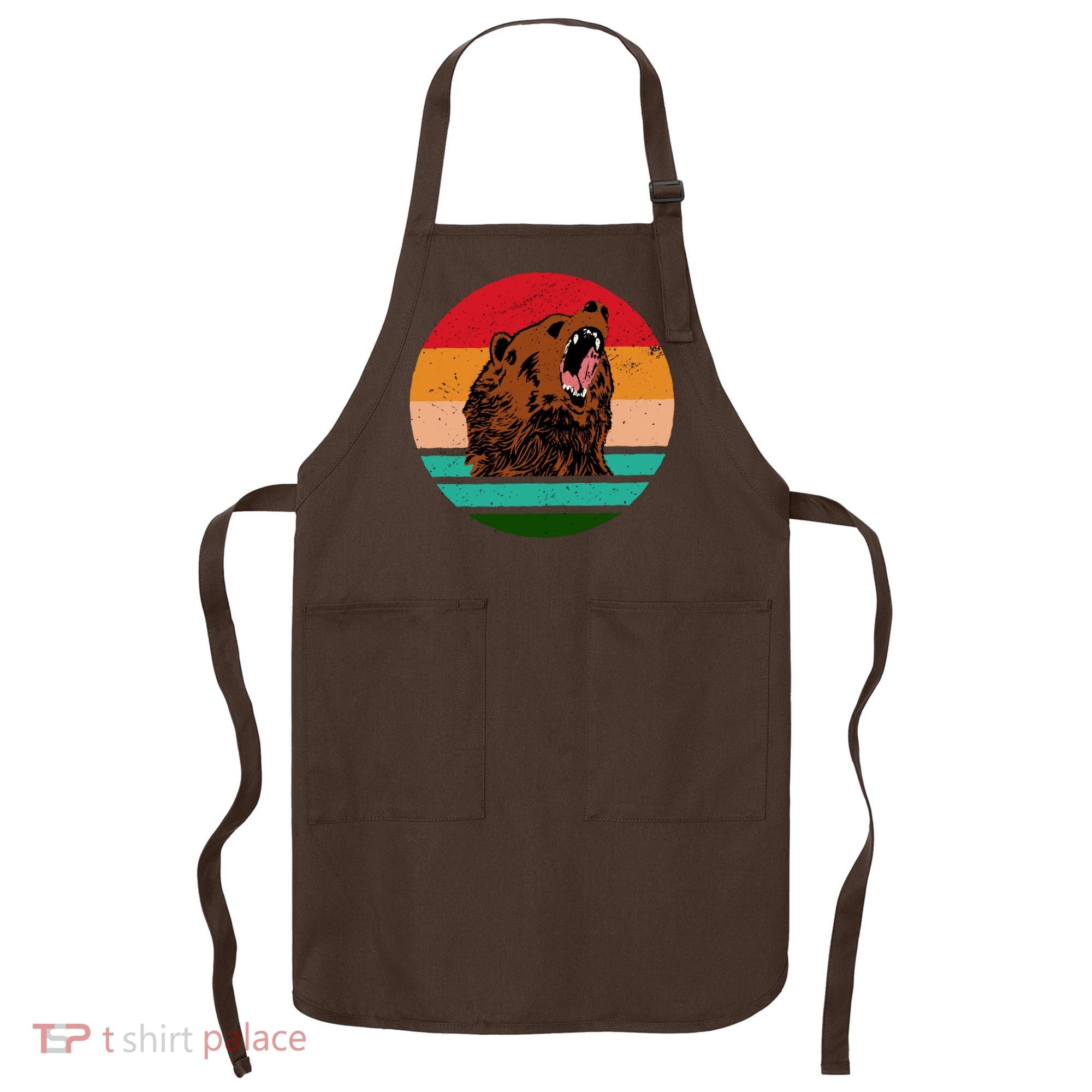 Retro Bear Apron