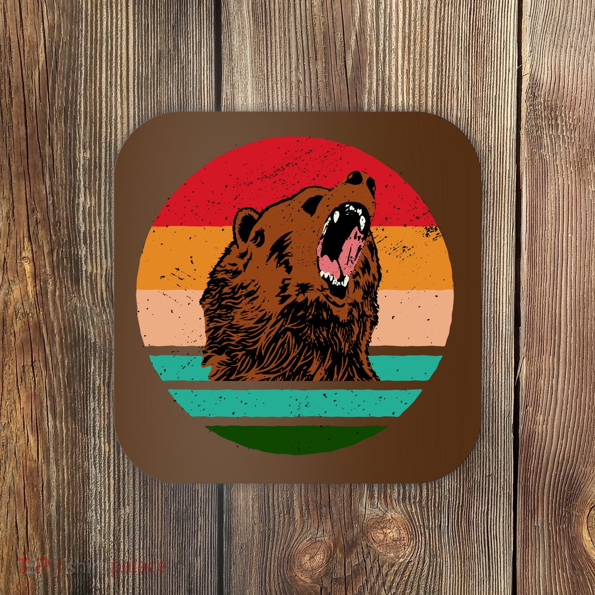 Retro Bear Coaster